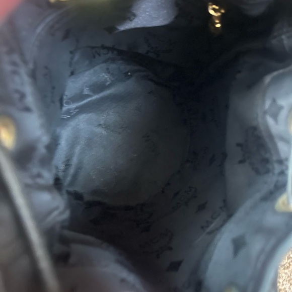 MCM SMALL VINTAGE DRAWSTRING BAG - Picture 7 of 12